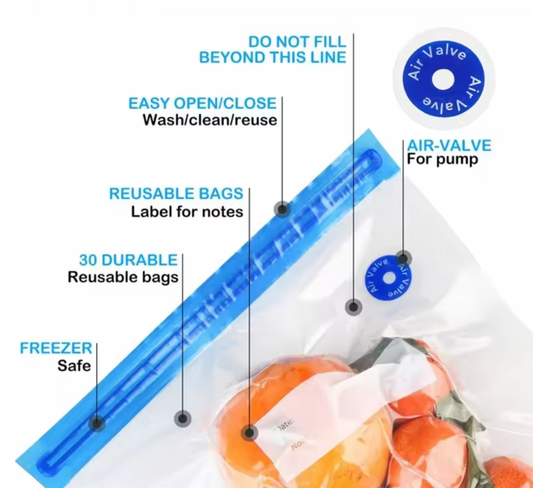 ziplock vacuum sealed bags